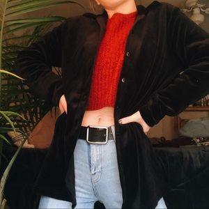 Vintage velour jacket